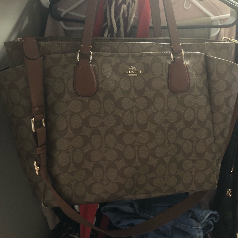 Coach diaper bag